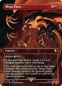 Mega Flare (Borderless) - Commander: FINAL FANTASY - Magic: The Gathering card