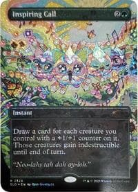 Inspiring Call (Confetti Foil) - Secret Lair Drop Series - Magic: The Gathering card