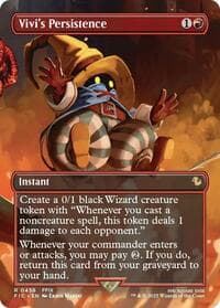 Vivi's Persistence (Borderless) - Commander: FINAL FANTASY - Magic: The Gathering card