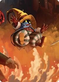 Vivi's Persistence Scene Art Card - Art Series: FINAL FANTASY - Magic: The Gathering card