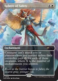 Sphere of Safety (2316) (Rainbow Foil) - Secret Lair Drop Series - Magic: The Gathering card