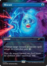 Miscast (Rainbow Foil) - Secret Lair Drop Series - Magic: The Gathering card