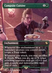Campsite Cuisine (Borderless) - Commander: FINAL FANTASY - Magic: The Gathering card