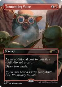 Tormenting Voice - Secret Lair Drop Series - Magic: The Gathering card