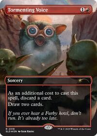 Tormenting Voice (Rainbow Foil) - Secret Lair Drop Series - Magic: The Gathering card