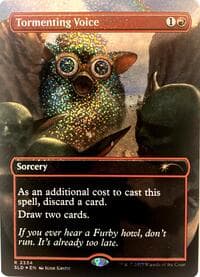 Tormenting Voice (Confetti Foil) - Secret Lair Drop Series - Magic: The Gathering card