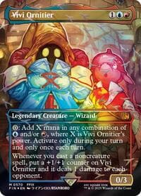 Vivi Ornitier (Borderless) (Chocobo Track Foil) - FINAL FANTASY - Magic: The Gathering card