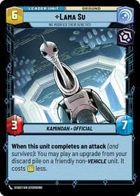 Lama Su - We Modified Their Genetics - Secrets of Power - Star Wars: Unlimited card