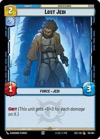 Lost Jedi - Secrets of Power - Star Wars: Unlimited card