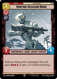 Hunting Assassin Droid - Secrets of Power - Star Wars: Unlimited card