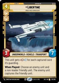 Libertine - Under New Ownership - Secrets of Power - Star Wars: Unlimited card
