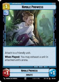 Nimble Prowess - Secrets of Power - Star Wars: Unlimited card