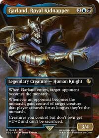 Garland, Royal Kidnapper (Borderless) - Commander: FINAL FANTASY - Magic: The Gathering card