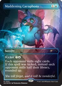 Maddening Cacophony (2322) (Rainbow Foil) - Secret Lair Drop Series - Magic: The Gathering card