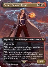 Seifer, Balamb Rival (Borderless) - Commander: FINAL FANTASY - Magic: The Gathering card