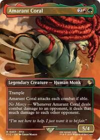 Amarant Coral (Borderless) - Commander: FINAL FANTASY - Magic: The Gathering card