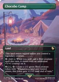 Chocobo Camp (Borderless) - Commander: FINAL FANTASY - Magic: The Gathering card
