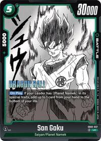 Son Goku - SB02-037 - Manga Booster 02 - Dragon Ball Super: Fusion World card
