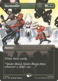 Harmonize (7021) - Secret Lair Drop Series - Magic: The Gathering card