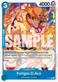 Portgas.D.Ace - P-074 (Pirate Foil) - Premium Booster -The Best- Vol. 2 - One Piece Card Game card
