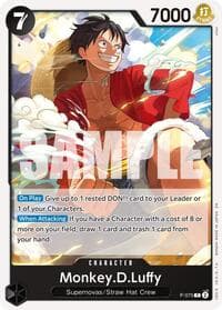 Monkey.D.Luffy - P-075 (Pirate Foil) - Premium Booster -The Best- Vol. 2 - One Piece Card Game card