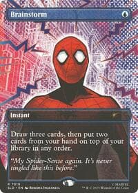 Brainstorm (7019) - Secret Lair Drop Series - Magic: The Gathering card