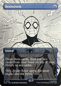 Brainstorm (7016) - Secret Lair Drop Series - Magic: The Gathering card
