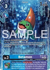Betamon (Hacker's Slumber Box Promotion Pack) - Hackers' Slumber - Digimon Card Game card