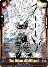 Son Gohan : Childhood - SB02-008 - Manga Booster 02 - Dragon Ball Super: Fusion World card