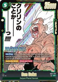 Son Goku - SB02-038 - Manga Booster 02 - Dragon Ball Super: Fusion World card