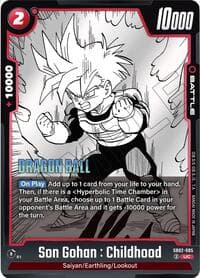 Son Gohan : Childhood - SB02-005 - Manga Booster 02 - Dragon Ball Super: Fusion World card