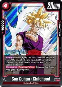 Son Gohan : Childhood - SB02-006 - Manga Booster 02 - Dragon Ball Super: Fusion World card