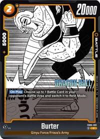Burter - Manga Booster 02 - Dragon Ball Super: Fusion World card