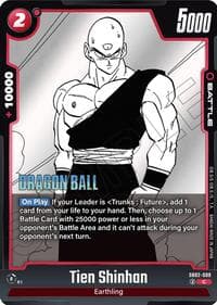 Tien Shinhan - Manga Booster 02 - Dragon Ball Super: Fusion World card