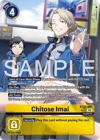 Chitose Imai (Alternate Art) - Hackers' Slumber - Digimon Card Game card