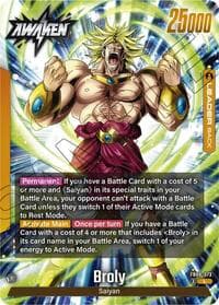 Broly - FB08-073 - Saiyan's Pride - Dragon Ball Super: Fusion World card