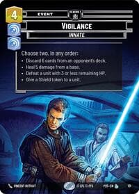 Vigilance (131) - Sector and Regional Promos: Season 1 - Star Wars: Unlimited card
