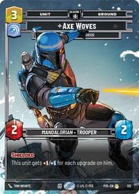 Axe Woves - Accomplished Warrior (132) - Sector and Regional Promos: Season 1 - Star Wars: Unlimited card