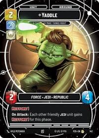 Yaddle - A Chance To Make Things Right - Sector and Regional Promos: Season 1 - Star Wars: Unlimited card