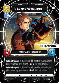 Anakin Skywalker - Champion of Mortis (Champion) - Sector and Regional Promos: Season 1 - Star Wars: Unlimited card