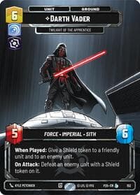 Darth Vader - Twilight of the Apprentice - Sector and Regional Promos: Season 1 - Star Wars: Unlimited card