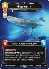 Profundity - We Fight! - Sector and Regional Promos: Season 1 - Star Wars: Unlimited card