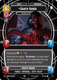 Darth Vader - Scourge of Squadrons - Sector and Regional Promos: Season 1 - Star Wars: Unlimited card