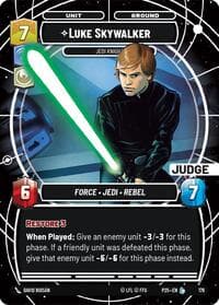 Luke Skywalker - Jedi Knight (Judge) - Judge Promos - Star Wars: Unlimited card