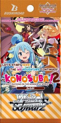 KONOSUBA -God’s blessing on this wonderful world! Re:Edit Booster Pack - KONOSUBA -God’s blessing on this wonderful world! Re:Edit - Weiss Schwarz card