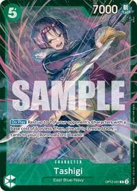 Tashigi (Store Treasure Cup 2025) - One Piece Promotion Cards - One Piece Card Game card