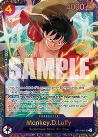 Monkey.D.Luffy (Treasure Cup 2025) - One Piece Promotion Cards - One Piece Card Game card