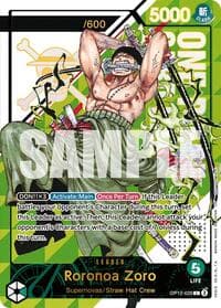 Roronoa Zoro (Serial Numbered) - One Piece Promotion Cards - One Piece Card Game card
