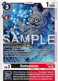 Gotsumon - Hackers' Slumber Release Event Cards - Digimon Card Game card