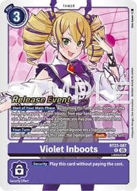 Violet Inboots - Hackers' Slumber Release Event Cards - Digimon Card Game card
